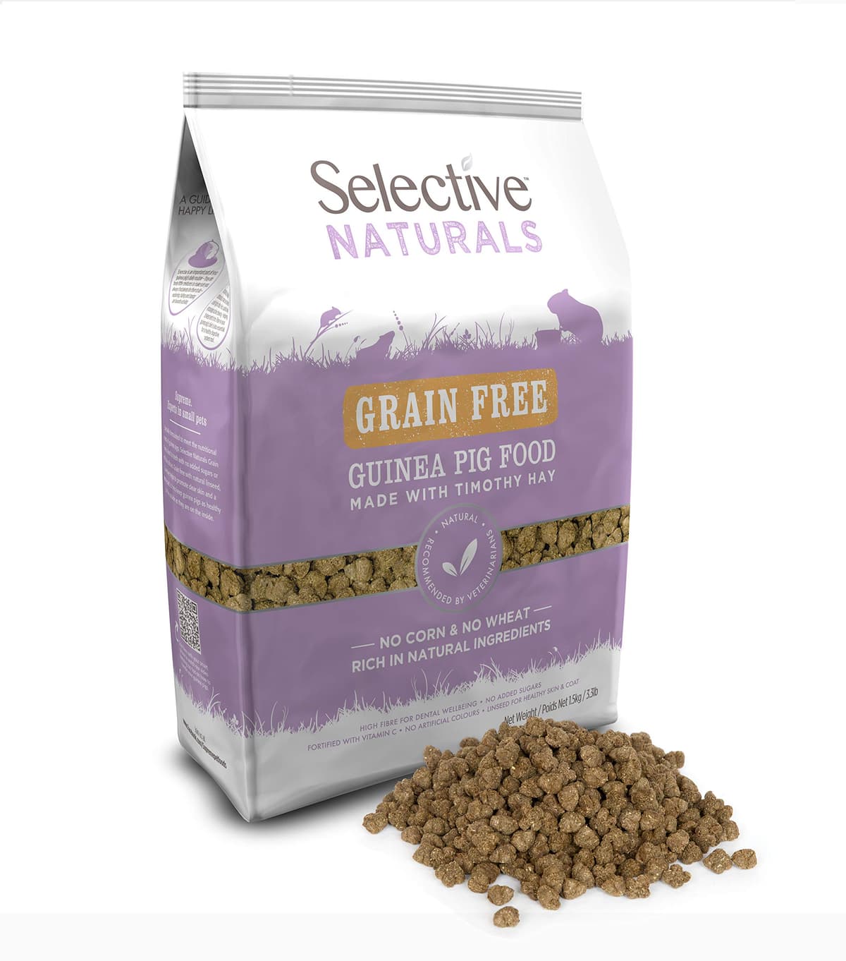Selective Naturals Grain Free Guinea Pig Food 3.3 Pound (Pack of 1)